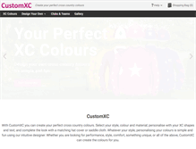 Tablet Screenshot of custom-xc.com